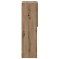 vidaXL TV skrinky s LED svetlami 2 ks dub artisan 30,5x30x102 cm