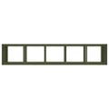 VidaXL kvetináč Olive Green 200x40x80 cm Oceľ valcovaná za studena