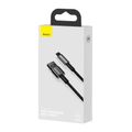 Baseus Tungsten Gold kábel USB na iP 2,4A 2 m (čierny)