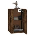 vidaXL Nástenné TV skrinky 2 ks dymový dub 40x34,5x60 cm