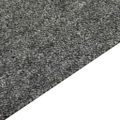 vidaXL Kobercové podlahové dlaždice 16 ks 4 m² 25x100 cm sivé
