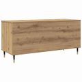 vidaXL Skrinka na gramofónové platne dub artisan 100 x 38 x 48 cm