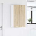 vidaXL Závesná skrinka Sonoma dub 60 x 31 x 100 cm Kompozitné drevo