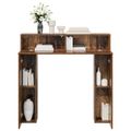 vidaXL Rám krbu Staré drevo 102 x 18 x 100,5 cm Kompozitné drevo