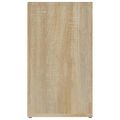 vidaXL Komoda dub sonoma 80x30x80 cm spracované drevo