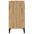 VidaXL Príborník Artisan Dub 60x35x70 cm Engineered Wood
