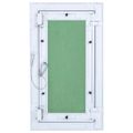 vidaXL Access Panel Zelená a strieborná 20 x 35 cm