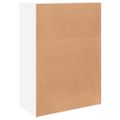vidaXL Komody 2 ks biele 60x31x84 cm kompozitné drevo