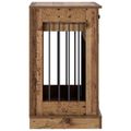 vidaXL Nábytok pre psa Staré drevo 50 x 47,5 x 80 cm Kompozitné drevo
