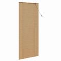 vidaXL Roleta Hnedá 90 x 220 cm Bambus