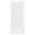 vidaXL dvierka skriniek Louvred Design 4 ks Biela 61,5x29,5 cm