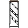 vidaXL Regál na topánky hnedý dub 90x30x85 cm kompozitné drevo