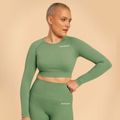 Dámske tričko Hyper Crop-Top Olivine - BeastPink, veľkosť XXL, veľkosť oblečenia XXL