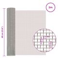 vidaXL Sieťová obrazovka 60 x 200 cm 8 Mesh Nerezová oceľ 201
