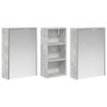 vidaXL Set kabinetov do kúpeľne 3 ks 116 x 16 x 62,5 cm