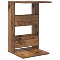 vidaXL Bočný stôl Staré drevo 40 x 35 x 60,5 cm Kompozitné drevo