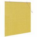 vidaXL Roleta Žltá 150 x 160 cm Bambus