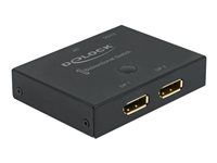 1 Switch obojsmerný 8K 30 Hz - Prepínač video/audio - 2 x DisplayPort - desktop