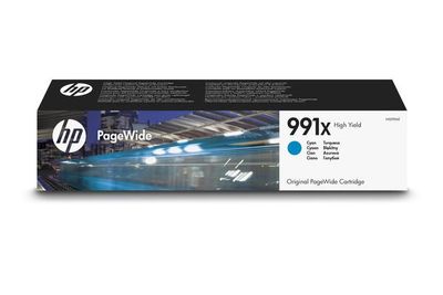 HP 991X High Yield azúrová PageW Cartridge, M0J90AE