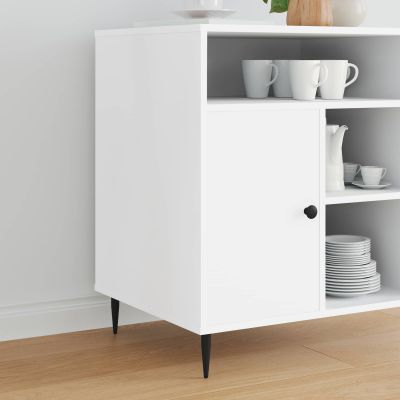 vidaXL Nohy nábytku 2 pcs Čierna Ø 40 x 98 mm Železo