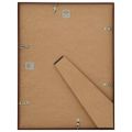 vidaXL Fotorámiky na stenu alebo stôl 3 ks bronzové 50x60 cm MDF