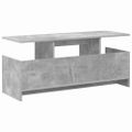 vidaXL TV stolík 102 x 35 x 45 cm Betónová šedá Kompozitné drevo