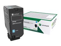 Azúrová - originálna - kazeta s farbivom LRP - pre Lexmark CS727de, CS728de, CX727de