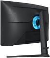 Samsung Odyssey G7 Neo/G75NB/32"/VA/4K UHD/165Hz/1ms/Black/2R LED monitor, herní, prohnutý, 32", VA, 3840×2160, 16:9, 165Hz, 1ms, 350cd/m2, DisplayPort, 2× HDMI, 2× USB, VESA, PIVOT, en. tř.