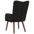 vidaXL kreslo Čierna 63 x 67 x 94 cm Zamat