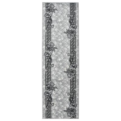 vidaXL Koberec behúň BCF sivý 100x350 cm