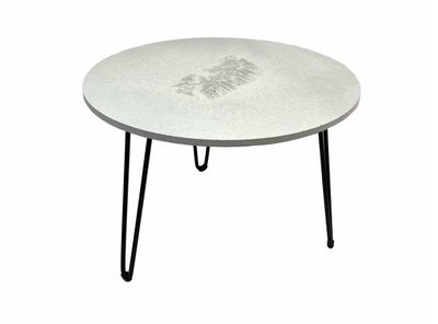 LC-L1-T-0 Luma Concrete Table – Light Grey, Tatry Relief