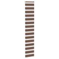 vidaXL Zebra roleta hnedá 45x200 cm šírka látky 40,9 cm polyester