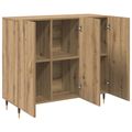 vidaXL Servírovacia skriňa Remeselný dub 90 x 34 x 80 cm