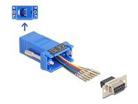 D-Sub 9 pin female to RJ12 female Assemb