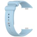Silikónový remienok mi band 8 pro /m8 pro (4). svetlo modrý