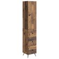 vidaXL Sada skríň 2 ks 34,5 x 34,5 x 90 cm Kompozitné drevo