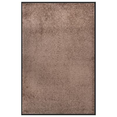 vidaXL Rohožka hnedá 80x120 cm