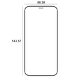 Etteri tempered glass 9D for iPhone 12 / 12 Pro 6,1"
