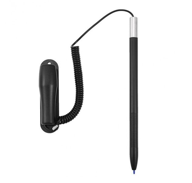 Mobilly dotykové pero / stylus na tablet a mobil so samolepiacim držiakom, čierne