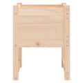 VidaXL Kvetináče 2 ks 40x40x52,5 cm masívna borovica