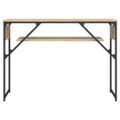 vidaXL Konzolový stolík s policou dub sonoma 105x30x75cm kompoz. drevo