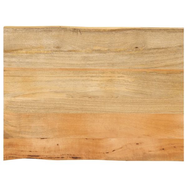 vidaXL Stolová doska 70x60x3,8 cm živý okraj masívne mango