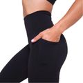 Dámske legíny Ignite Black - GymBeam, veľkosť M, veľkosť oblečenia M
