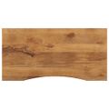 vidaXL Stolová doska so zakrivením 140x50x2,5 cm surový mangový masív