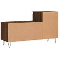 vidaXL Botník hnedý dub 102x36x60 cm spracované drevo