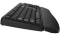 GENIUS KB-7123/ bezdrátová 2,4GHz/ ergo předložka/ Copilot/ mini receiver/ USB/ černá/ CZ+SK layout Klávesnice, bezdrátová, 2,4GHz, mini USB prijímac, ergo. podložka, CZ+SK layout, Copilot klávesa, cerná