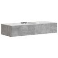 vidaXL Nástenný bočný stôl 87,5 x 34,5 x 17 cm Kompozitné drevo