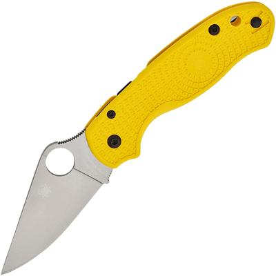 Spyderco C223PYL Para 3 Salt Yellow Lightweight vreckový nôž 7,4 cm, Satin, žltá, FRN