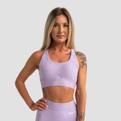 Športová podprsenka Limitless Lavender - GymBeam, veľkosť XS, veľkosť oblečenia XS