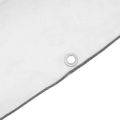 vidaXL Priehľadná plachta s očkami 1x4 m polyetylénová